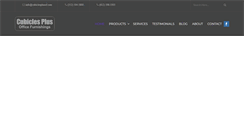 Desktop Screenshot of cubiclesplus.com